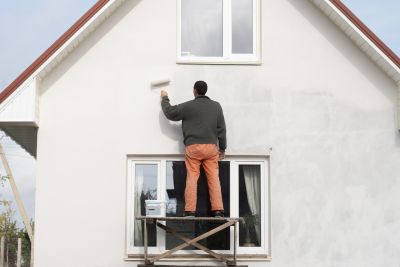 Exterior Staircase Painting in Arvada, CO